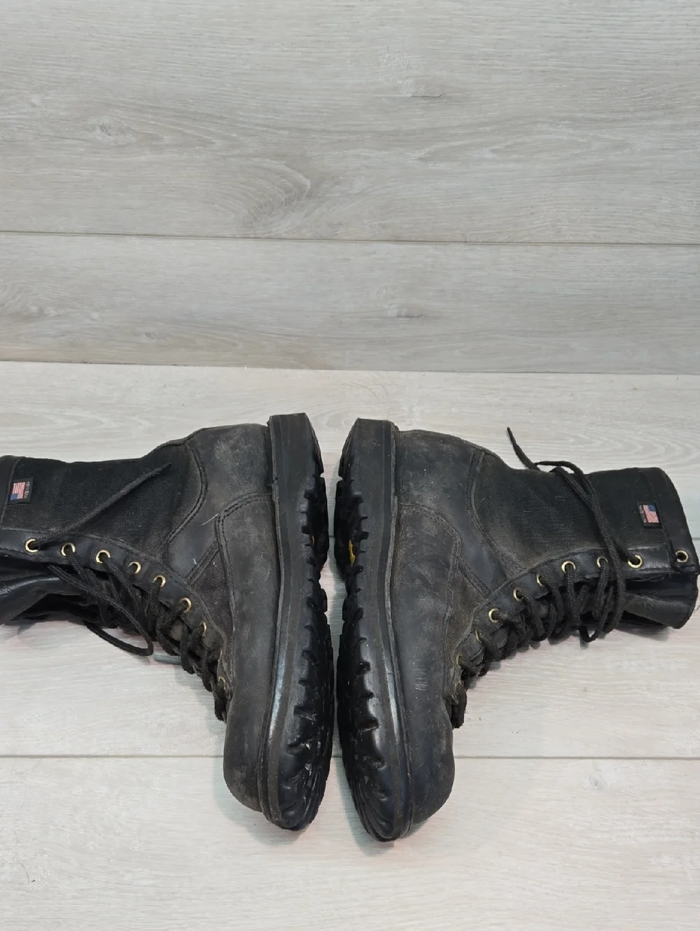 Vintage Danner Mens High Top Logger Military Lace-Up Acadia 69210 Sz 9.5D